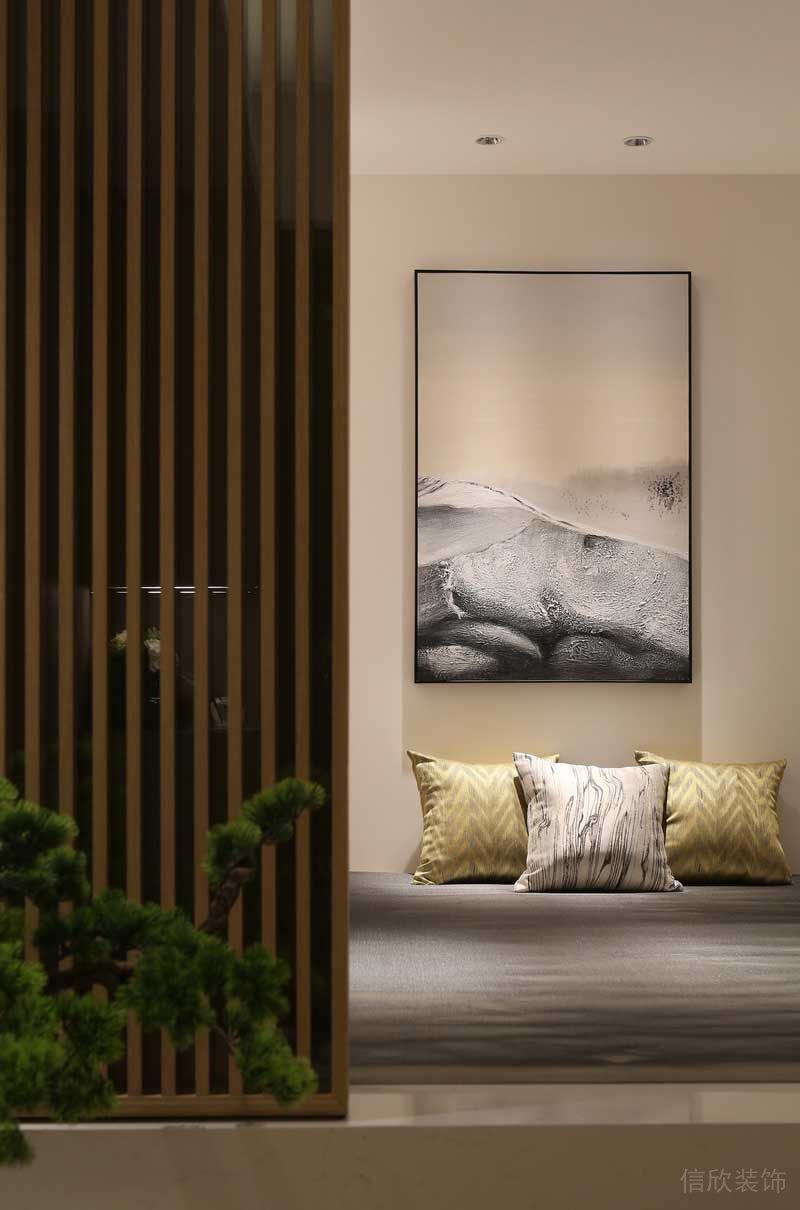 深圳羅湖區現代輕奢風200平方家庭住房裝修起居室軟裝陳設 深圳羅湖區現代輕奢風200平方家庭住房裝修起居室軟裝陳設