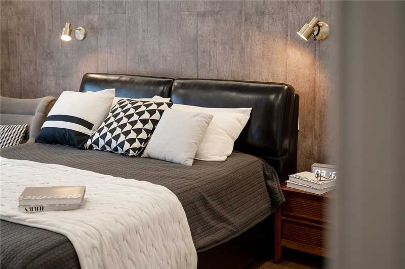 深圳南山簡約風格120平方家庭住房裝修臥室 深圳南山簡約風格120平方家庭住房裝修臥室