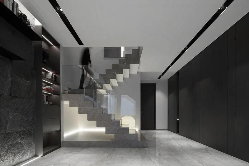 深圳鹽田極簡(jiǎn)風(fēng)格家庭住宅裝修設(shè)計(jì)玄關(guān) 深圳鹽田極簡(jiǎn)風(fēng)格家庭住宅裝修設(shè)計(jì)玄關(guān)