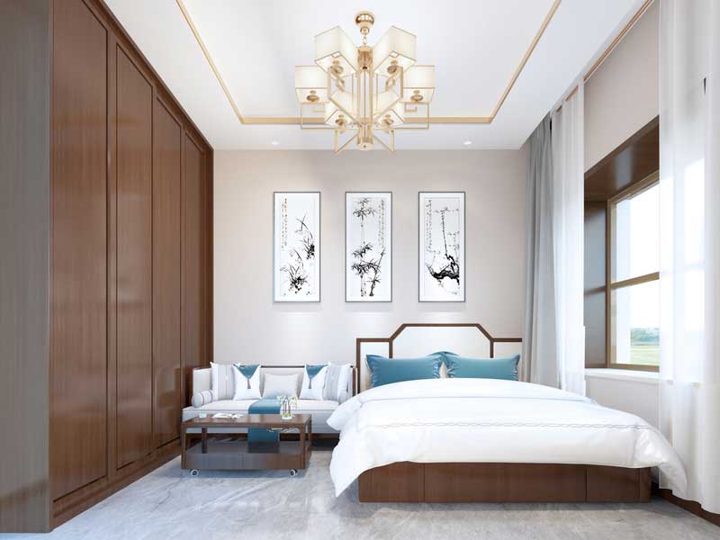 深圳南山區新中式家庭新房裝修工程施工方案長輩房 深圳南山區新中式家庭新房裝修工程施工方案長輩房