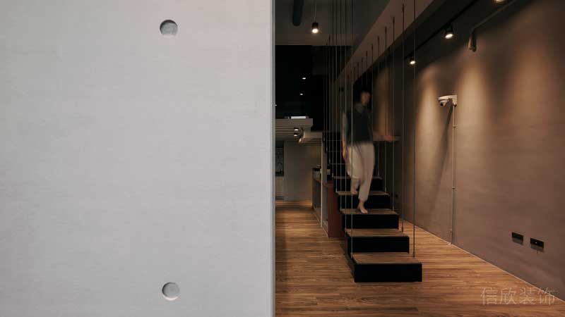 深圳寶安區工業風辦公室裝修樓梯 深圳寶安區工業風辦公室裝修樓梯