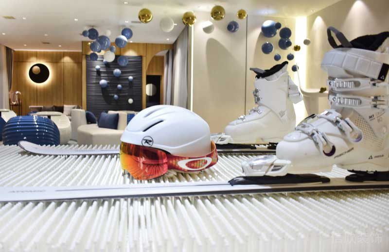 深圳鹽田區(qū)現(xiàn)代中式風(fēng)格辦公室裝修設(shè)計陳列展示區(qū)