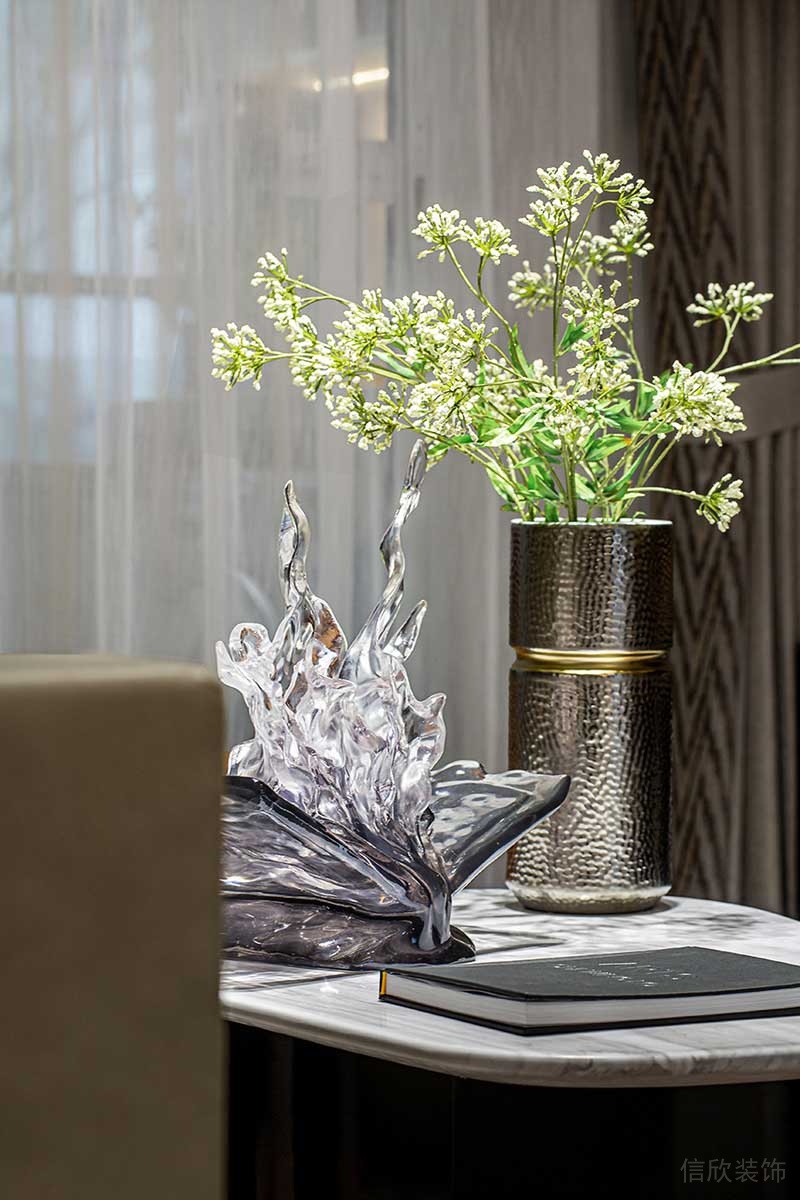 深圳鹽田區現代輕奢風家庭住房裝修設計案例飾品 深圳鹽田區現代輕奢風家庭住房裝修設計案例飾品