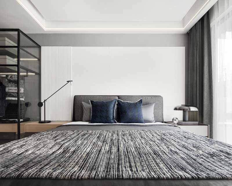 深圳福田現代北歐風家居裝修設計主臥套房休息區 深圳福田現代北歐風家居裝修設計主臥套房休息區