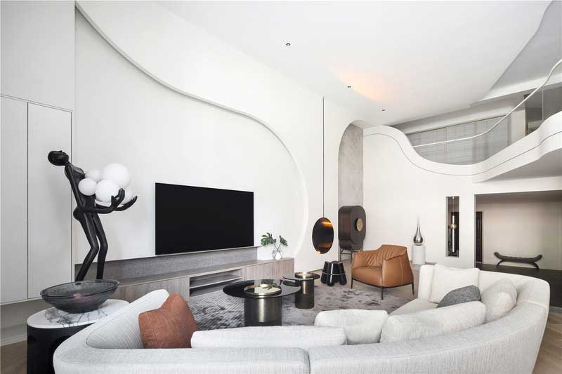 深圳龍華區現代中式風格舊房裝修改造完工后實景圖客廳電視背景墻 深圳龍華區現代中式風格舊房裝修改造完工后實景圖客廳電視背景墻