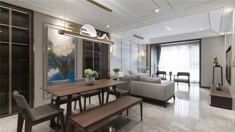 深圳南山新中式風格家居裝修餐廳 深圳南山新中式風格家居裝修餐廳