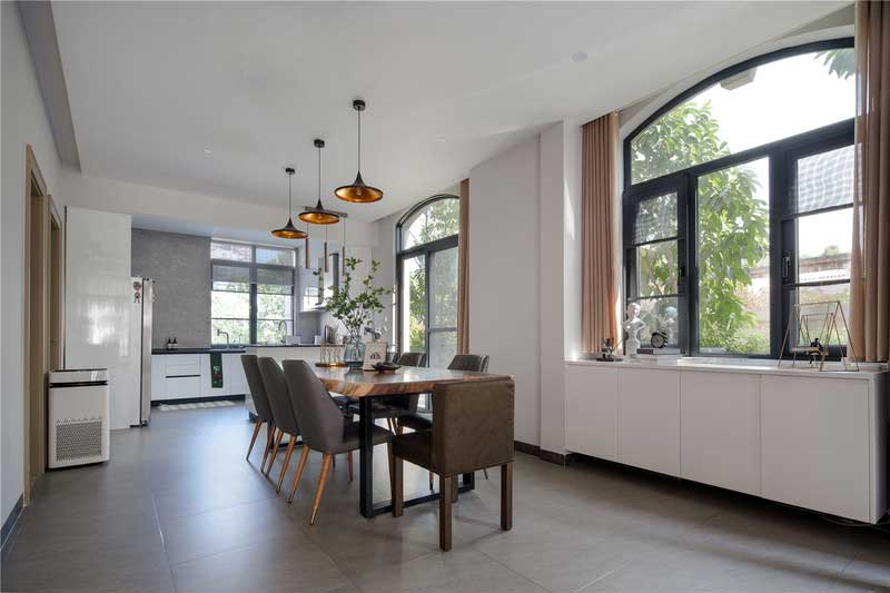 深圳南山簡約風格120平方家庭住房裝修餐廳 深圳南山簡約風格120平方家庭住房裝修餐廳