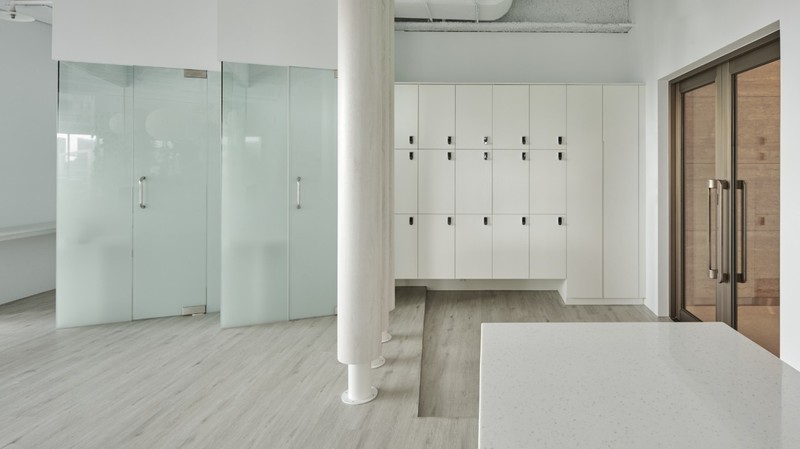 深圳寶安區淺色系簡約風格辦公室裝修玄關 深圳寶安區淺色系簡約風格辦公室裝修玄關