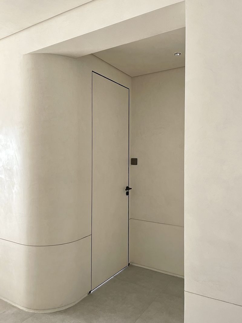 深圳福田區簡約風格100平方家庭住宅裝修工程案例房門 深圳福田區簡約風格100平方家庭住宅裝修工程案例房門