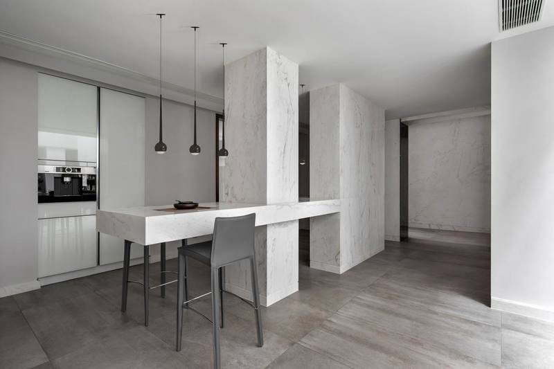 深圳羅湖區(qū)極簡風(fēng)80平方復(fù)式小戶型裝修設(shè)計(jì)吧臺 深圳羅湖區(qū)極簡風(fēng)80平方復(fù)式小戶型裝修設(shè)計(jì)吧臺