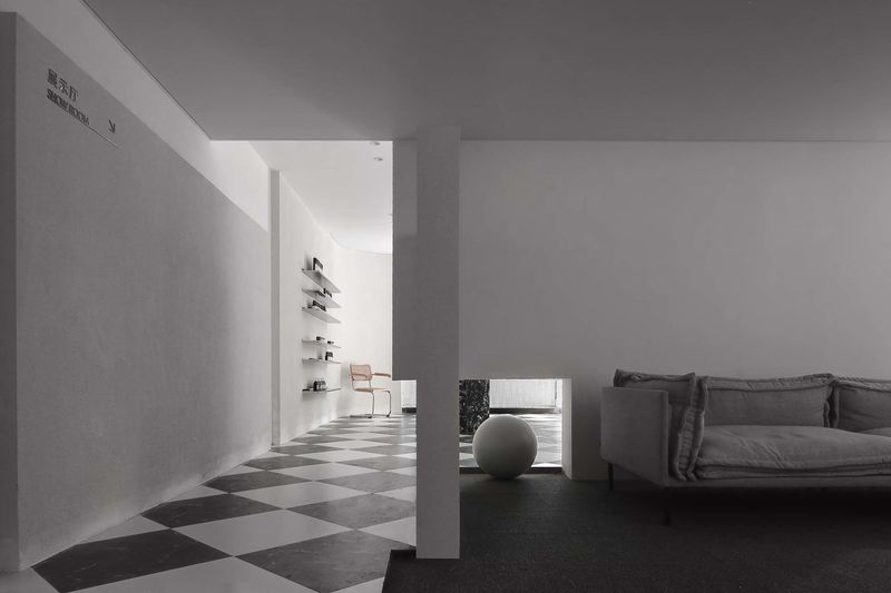 深圳龍華大浪極簡風格辦公室裝修接待處 深圳龍華大浪極簡風格辦公室裝修接待處