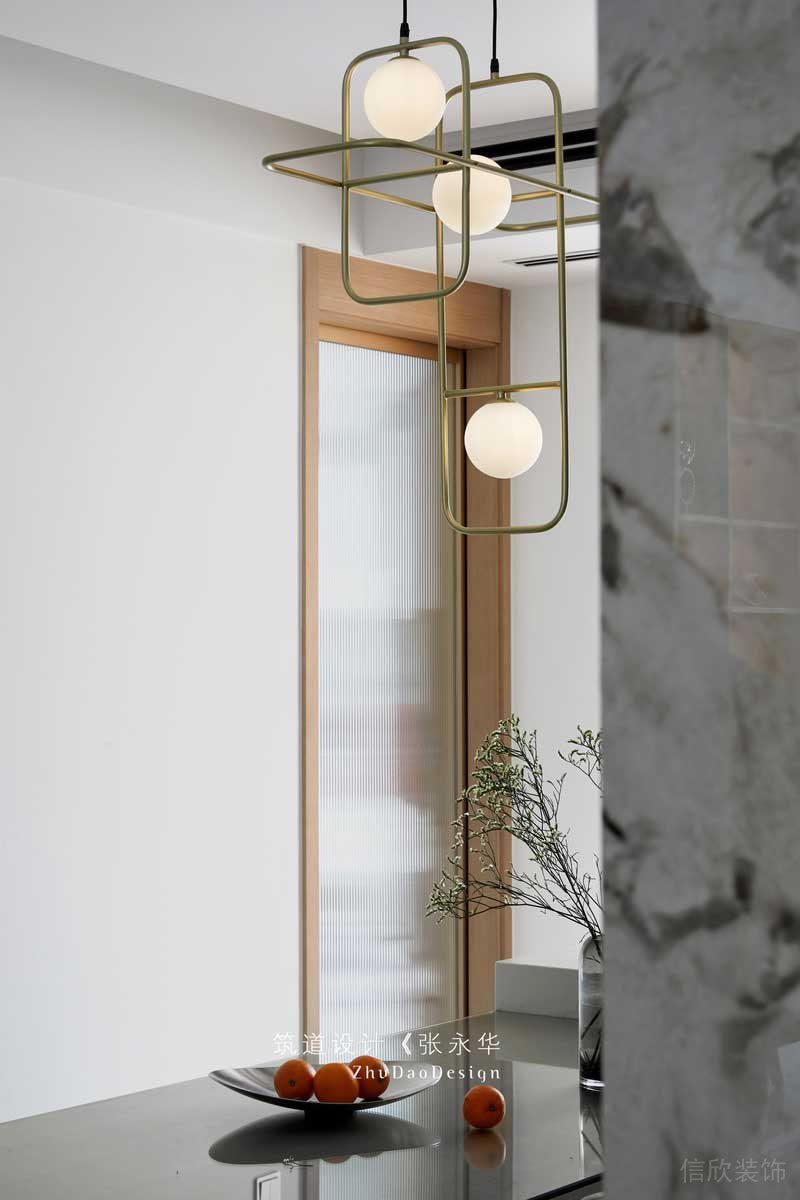 深圳龍崗平湖極簡(jiǎn)北歐風(fēng)家居裝修餐廳燈具