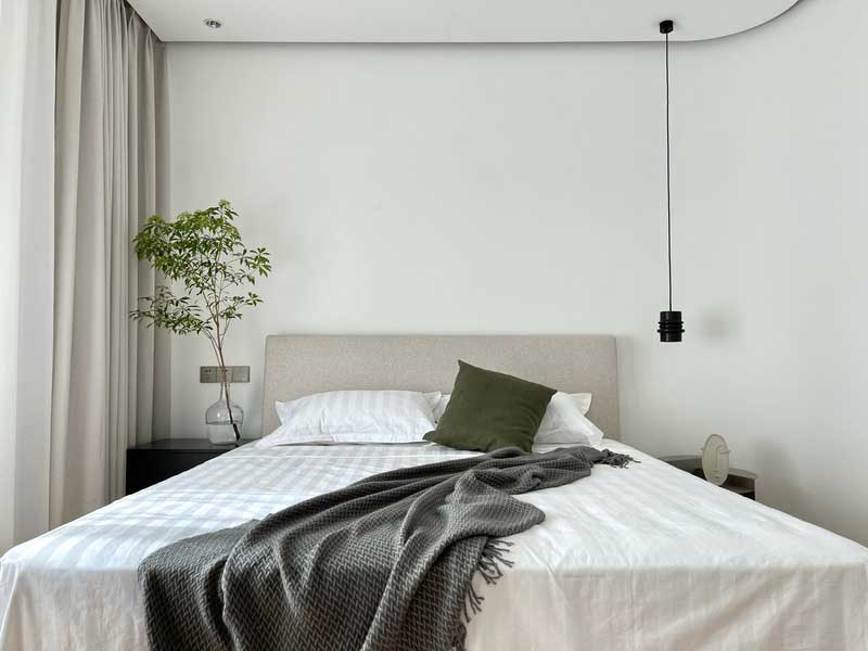 深圳福田區簡約風格100平方家庭住宅裝修工程案例主臥 深圳福田區簡約風格100平方家庭住宅裝修工程案例主臥