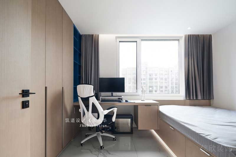 深圳龍崗平湖極簡(jiǎn)北歐風(fēng)家居裝修書(shū)房