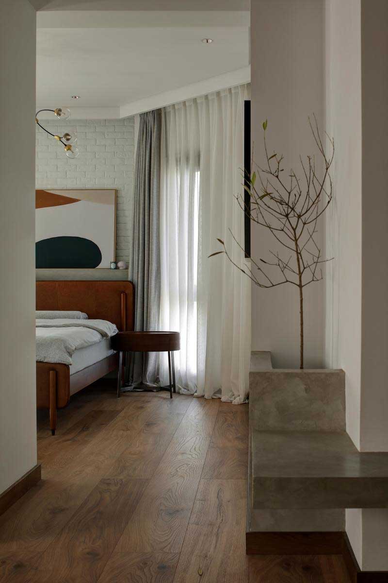 深圳龍崗區美式復古風家裝裝修實景圖主臥陳設 深圳龍崗區美式復古風家裝裝修實景圖主臥陳設