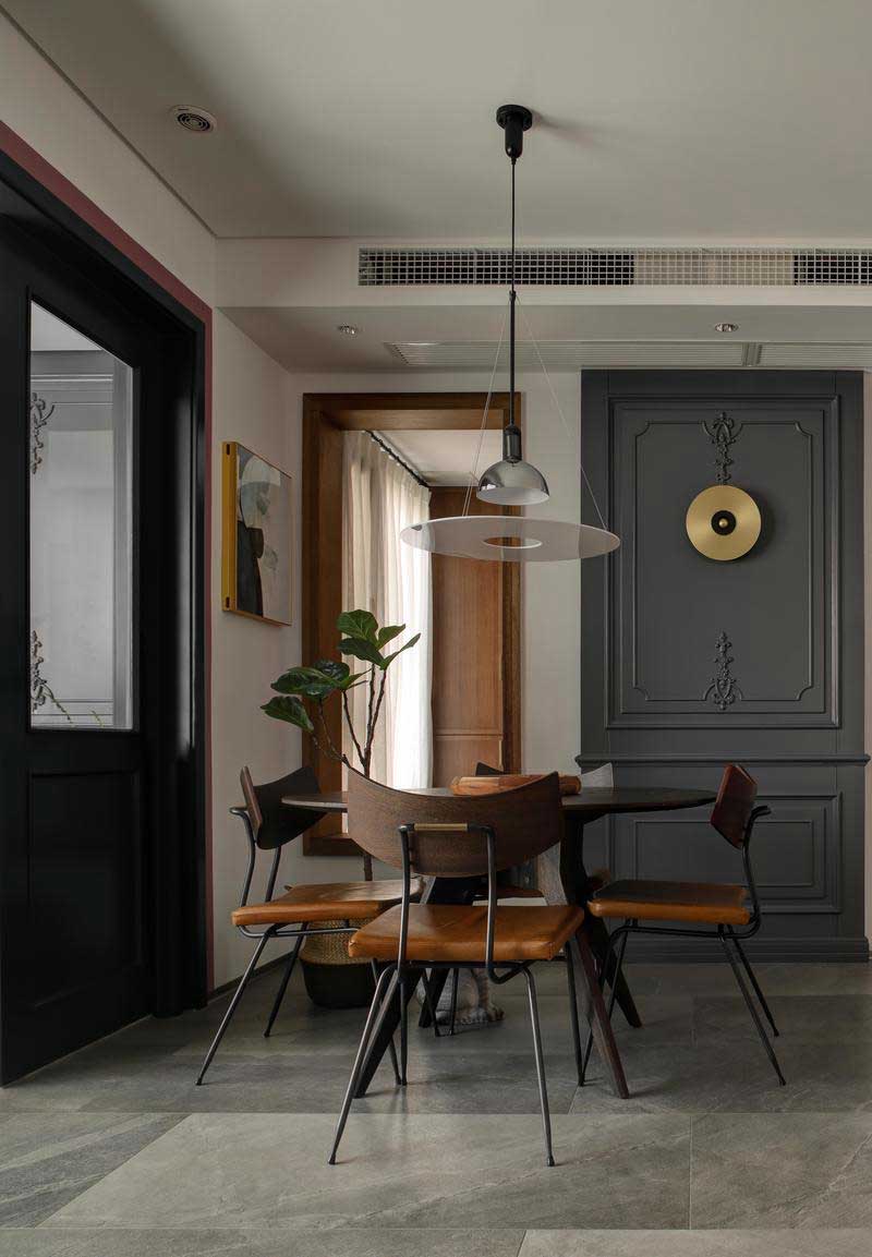 深圳龍崗區美式復古風家裝裝修實景圖餐廳家具 深圳龍崗區美式復古風家裝裝修實景圖餐廳家具