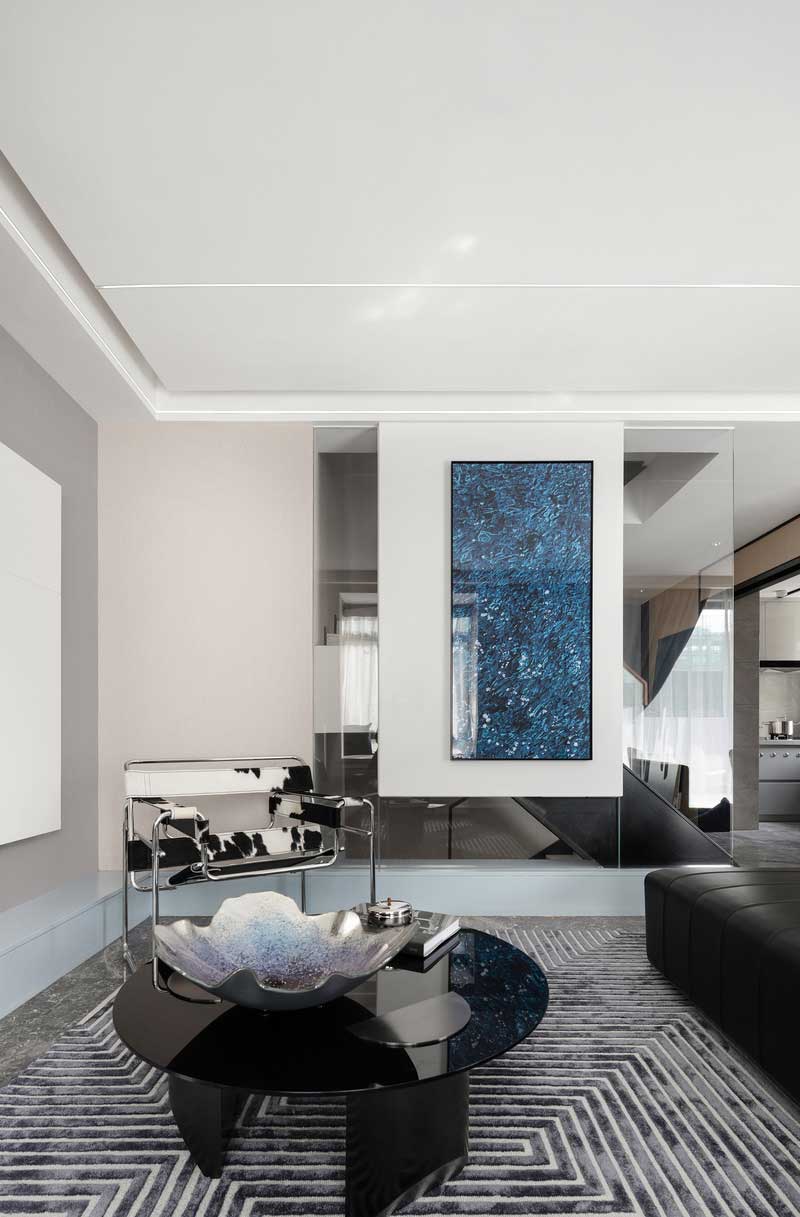 深圳福田現代北歐風家居裝修設計主臥套房起居室 深圳福田現代北歐風家居裝修設計主臥套房起居室