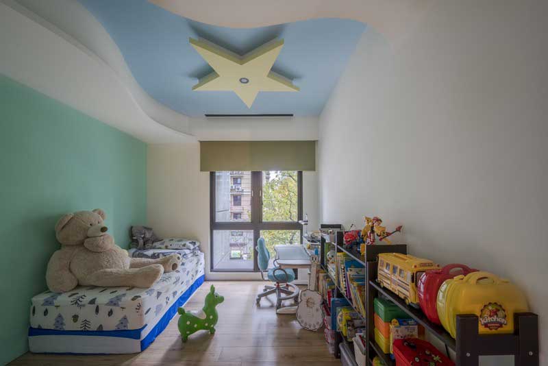 深圳福田下沙港式現代家庭舊房裝修改造兒童房 深圳福田下沙港式現代家庭舊房裝修改造兒童房