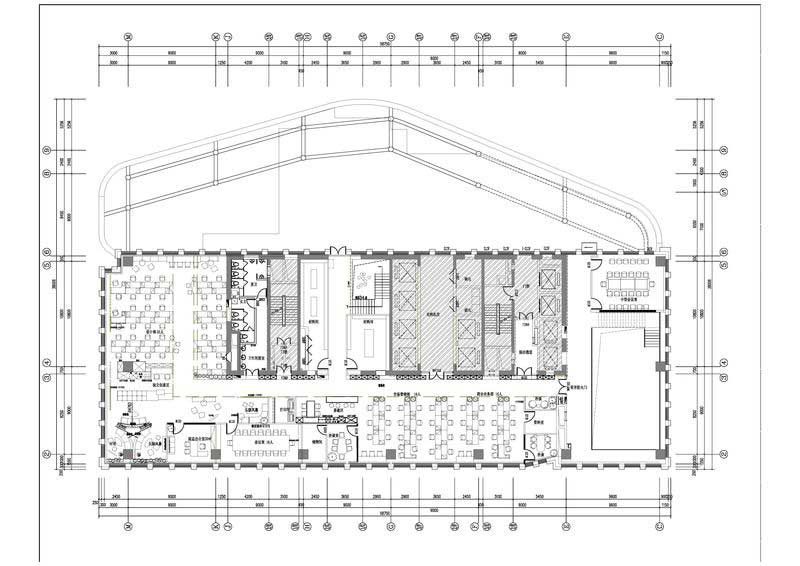 寶安區(qū)簡約風(fēng)格辦公室裝修設(shè)計(jì)首層平面布置圖