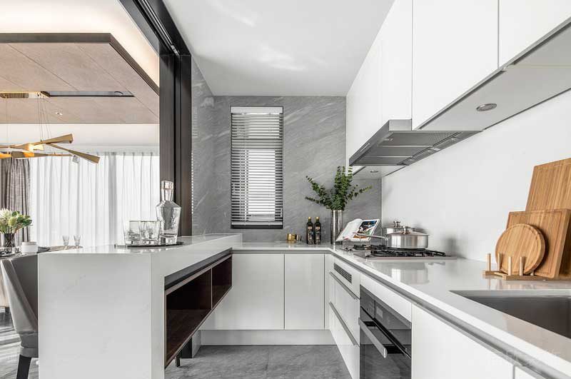 深圳鹽田區現代輕奢家庭裝修設計廚房 深圳鹽田區現代輕奢家庭裝修設計廚房