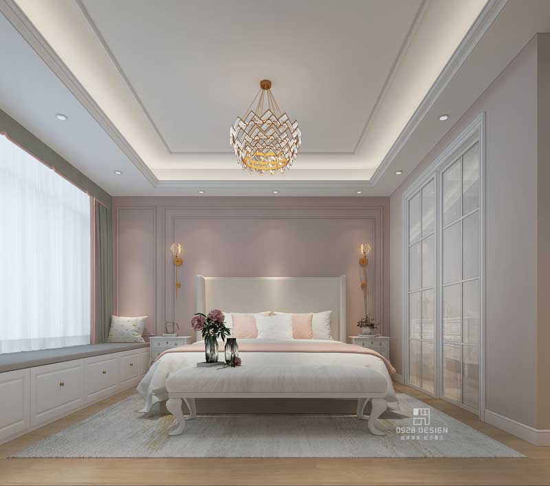 南山區180平方大平層家居裝修主臥 南山區180平方大平層家居裝修主臥