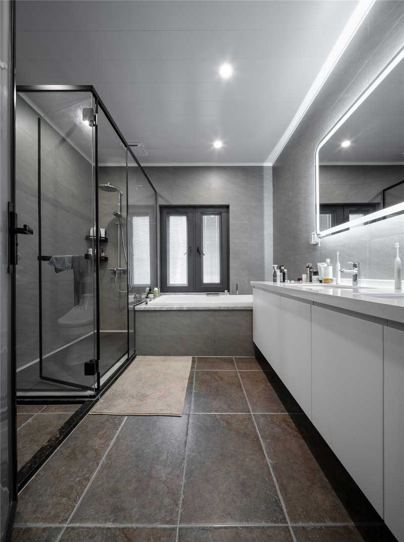 深圳南山簡約風格120平方家庭住房裝修衛浴空間 深圳南山簡約風格120平方家庭住房裝修衛浴空間