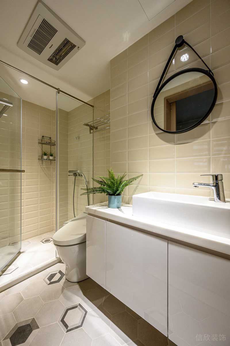 深圳鹽田區(qū)沙頭角北歐風(fēng)格舊房翻新改造裝修洗手臺(tái) 深圳鹽田區(qū)沙頭角北歐風(fēng)格舊房翻新改造裝修洗手臺(tái)