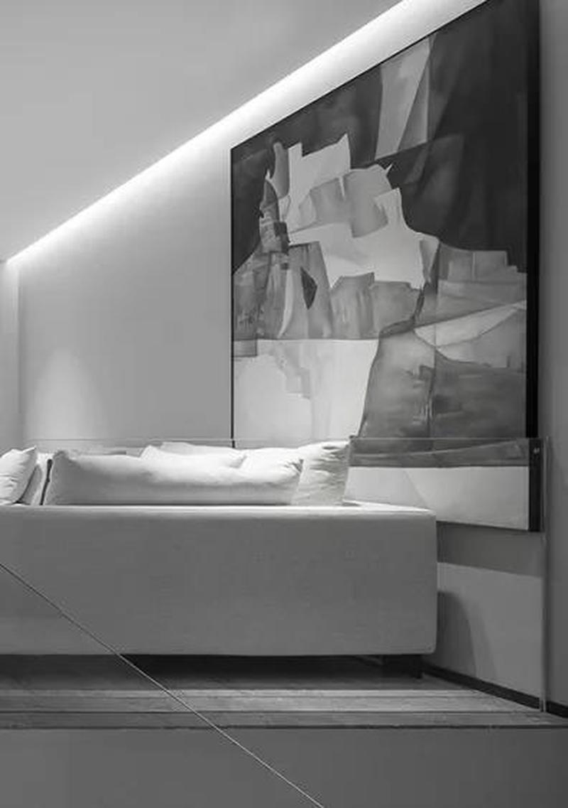 深圳鹽田極簡(jiǎn)風(fēng)格家庭住宅裝修設(shè)計(jì)客廳藝術(shù)掛畫(huà) 深圳鹽田極簡(jiǎn)風(fēng)格家庭住宅裝修設(shè)計(jì)客廳藝術(shù)掛畫(huà)