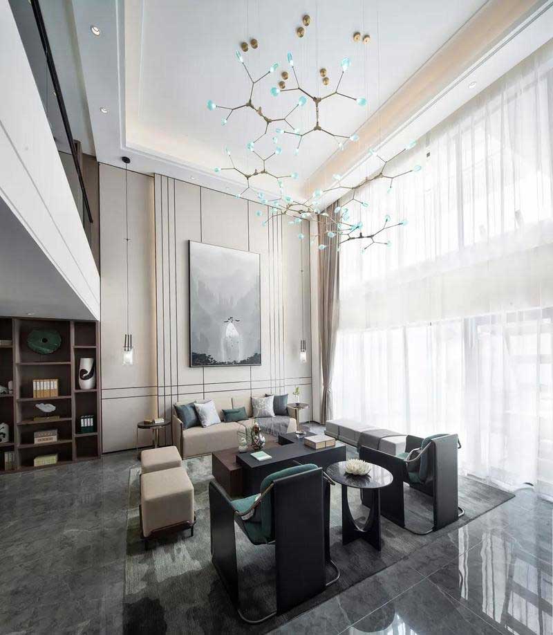 深圳鹽田新中式風(fēng)格別墅樣板房設(shè)計圖家具陳設(shè) 深圳鹽田新中式風(fēng)格別墅樣板房設(shè)計圖家具陳設(shè)