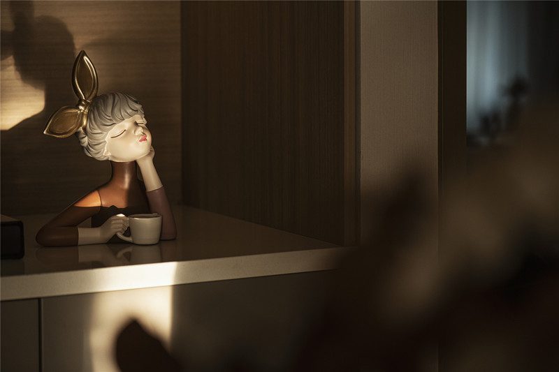 深圳龍崗區(qū)輕奢風(fēng)格家裝裝修餐廳藝術(shù)裝飾