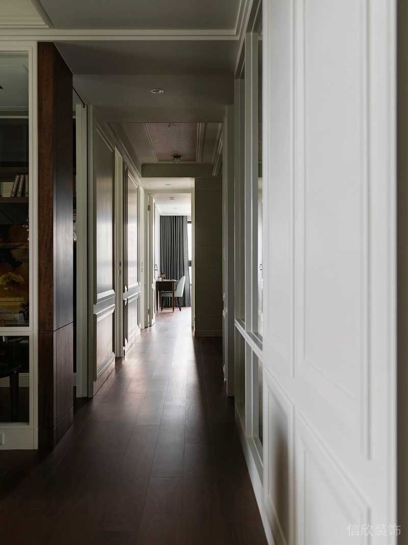 深圳寶安區(qū)西鄉(xiāng)簡歐風(fēng)格家裝新房裝修設(shè)計走廊 深圳寶安區(qū)西鄉(xiāng)簡歐風(fēng)格家裝新房裝修設(shè)計走廊