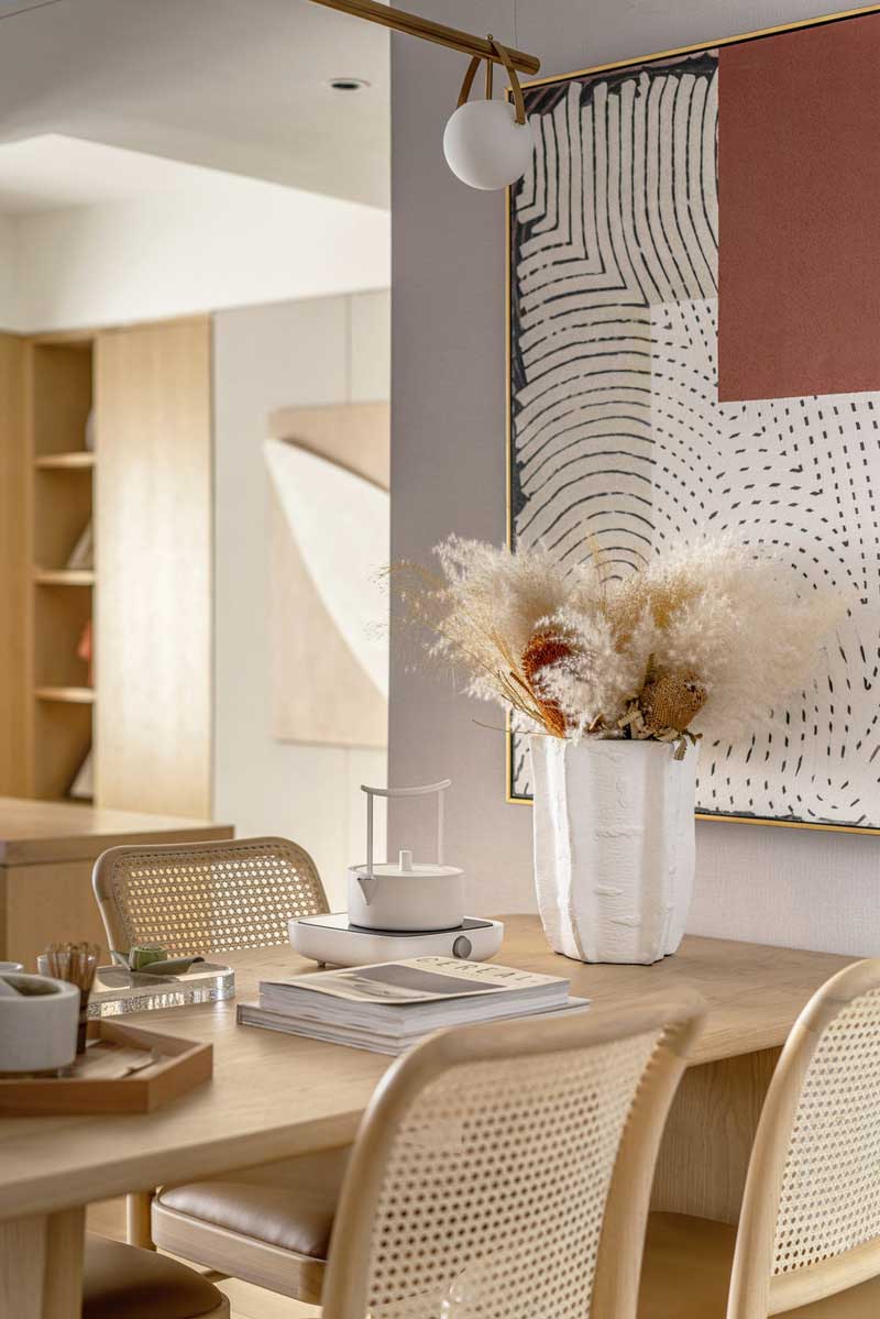 深圳南山北歐風格家裝裝修設計餐桌 深圳南山北歐風格家裝裝修設計餐桌