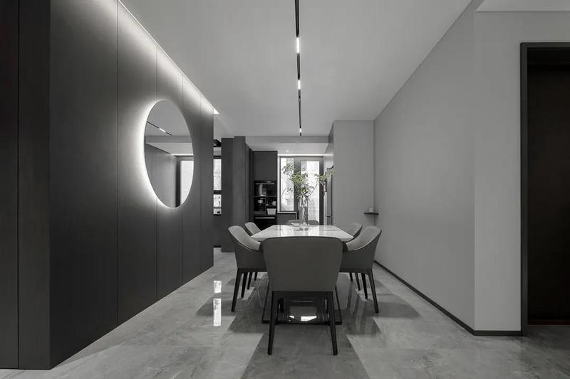 深圳鹽田極簡(jiǎn)風(fēng)格家庭住宅裝修設(shè)計(jì)餐廳家具 深圳鹽田極簡(jiǎn)風(fēng)格家庭住宅裝修設(shè)計(jì)餐廳家具