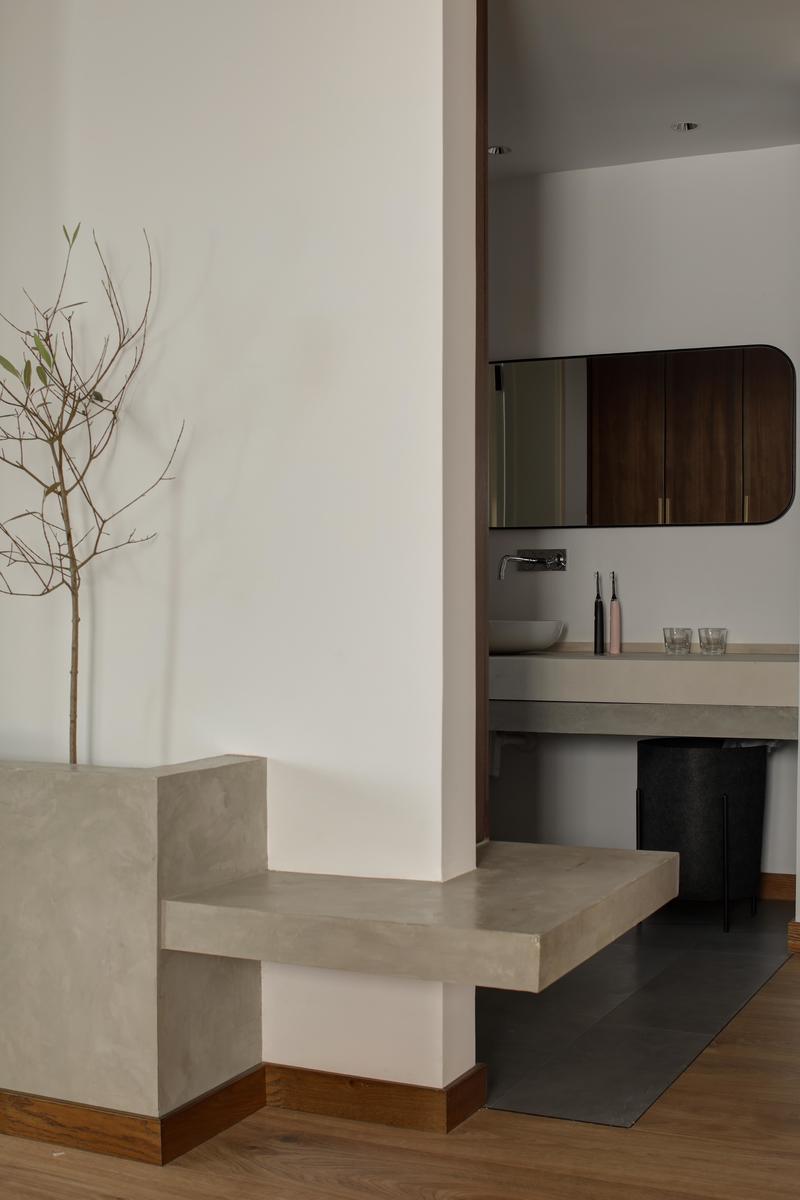 深圳龍崗區美式復古風家裝裝修實景圖主臥綠植 深圳龍崗區美式復古風家裝裝修實景圖主臥綠植