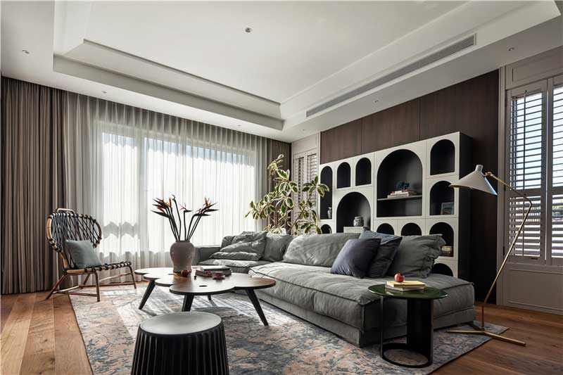 深圳寶安新中式田園風別墅裝修客廳 深圳寶安新中式田園風別墅裝修客廳