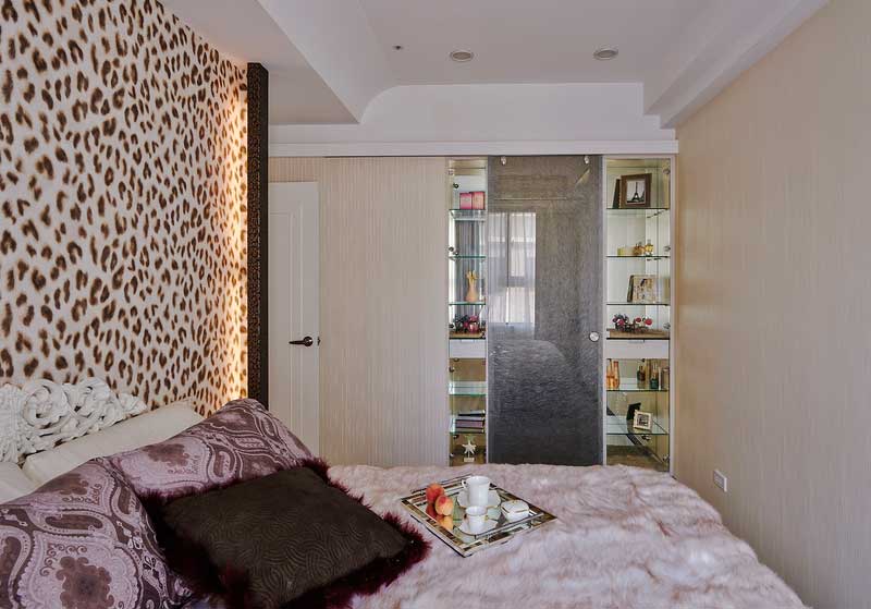 深圳龍華區大浪現代輕奢風家庭三居室裝修圖主臥床品 深圳龍華區大浪現代輕奢風家庭三居室裝修圖主臥床品