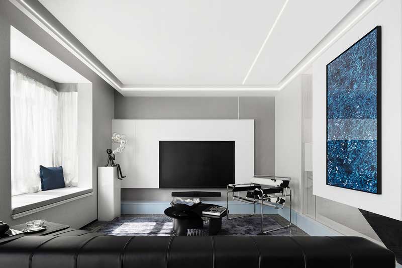 深圳福田現代北歐風家居裝修設計主臥套房 深圳福田現代北歐風家居裝修設計主臥套房