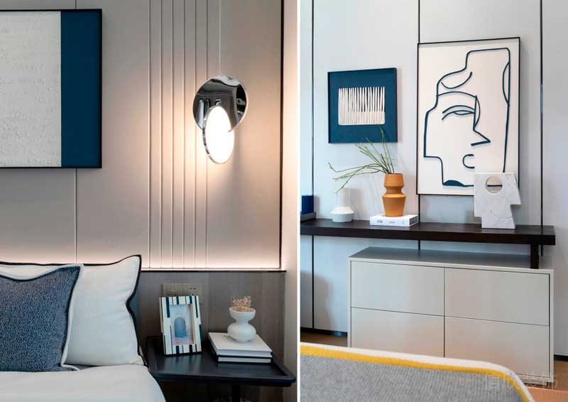 深圳寶安區現代風格家裝豪華裝修設計主臥家具 深圳寶安區現代風格家裝豪華裝修設計主臥家具