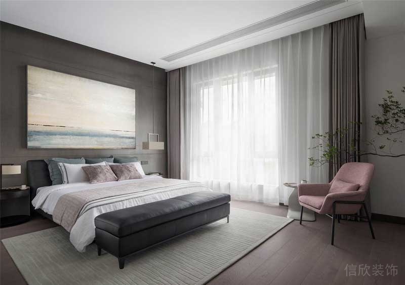 深圳羅湖區溫馨的簡約風家居裝修空間主臥 深圳羅湖區溫馨的簡約風家居裝修空間主臥