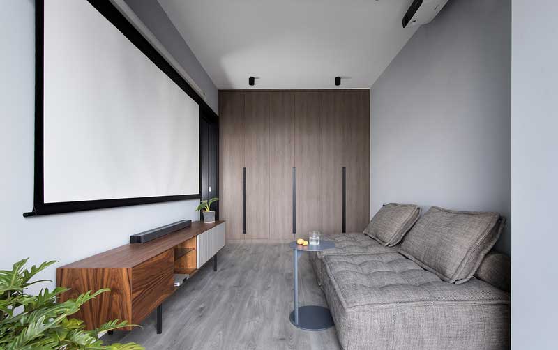 南山精致簡約的家裝設計案例觀影廳 南山精致簡約的家裝設計案例觀影廳