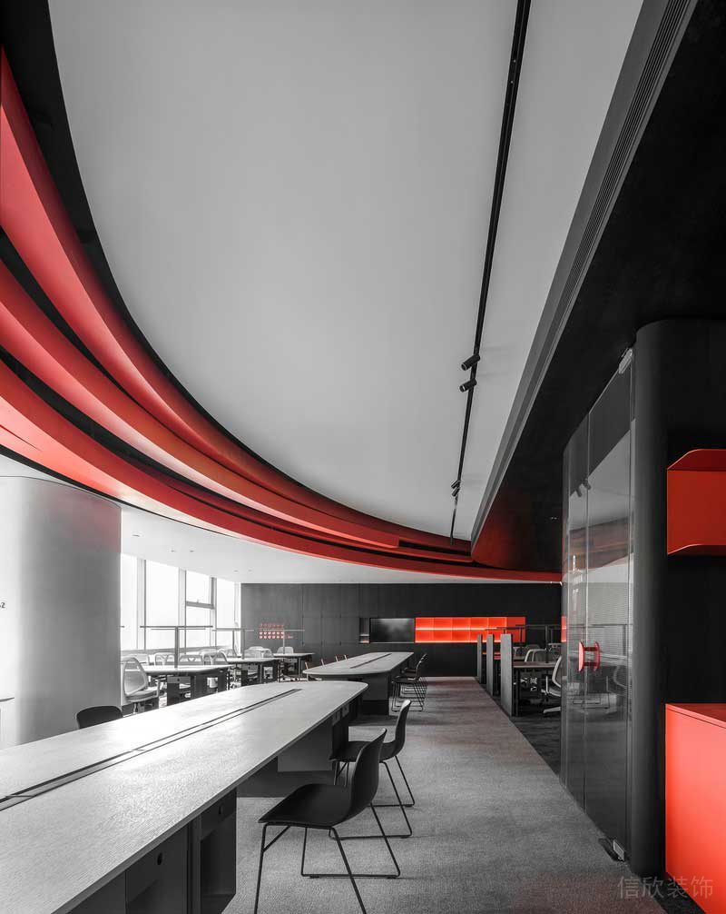 深圳南山前海現代風格辦公室裝修設計洽談區 深圳南山前海現代風格辦公室裝修設計洽談區