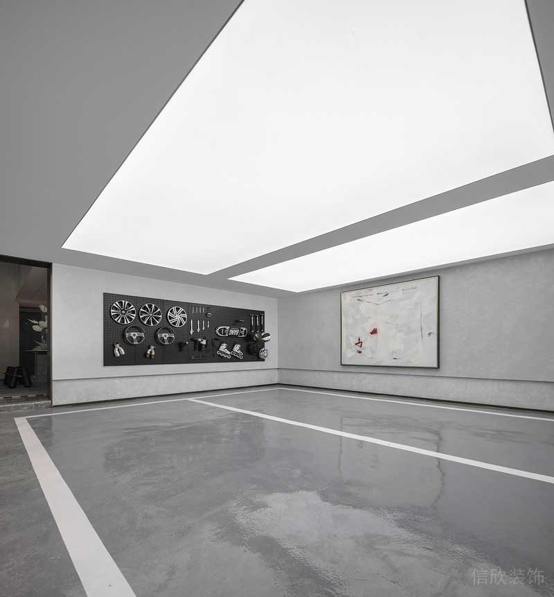 深圳南山區(qū)現(xiàn)代輕奢住宅新房裝修車庫(kù) 深圳南山區(qū)現(xiàn)代輕奢住宅新房裝修車庫(kù)