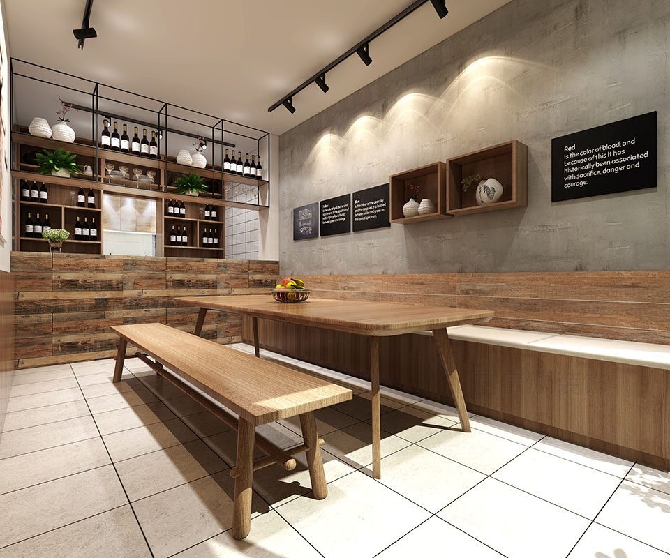 云南大理嶺南民宿裝修設(shè)計方案 餐廳