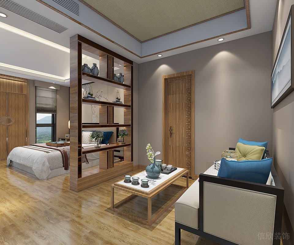 云南景色民宿裝修設(shè)計 套房