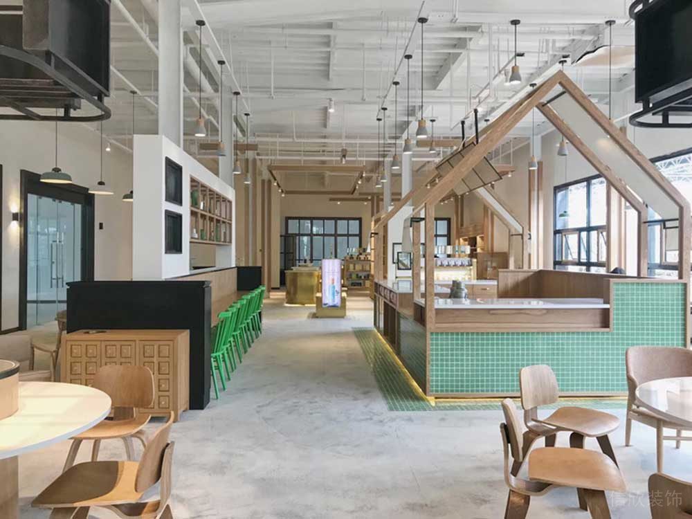 辦公室過道休息區(qū)茶水間咖啡廳工業(yè)風簡約現(xiàn)代就餐休息區(qū)裝修