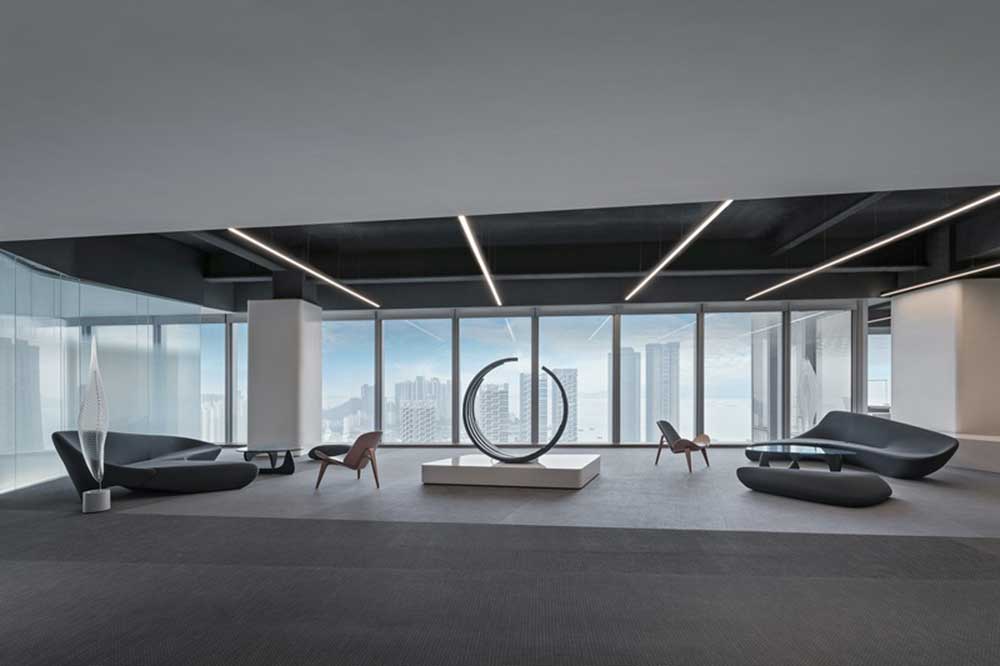 南山區中科納能大廈現代簡約風格辦公室裝修會客廳 南山區中科納能大廈現代簡約風格辦公室裝修會客廳