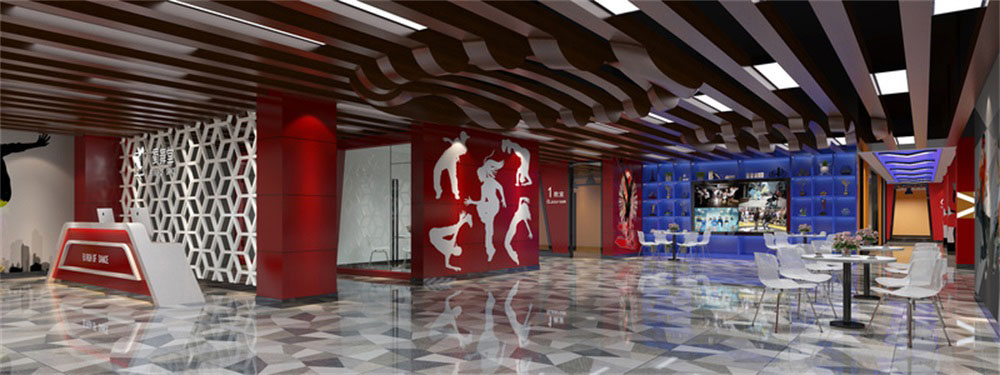 深圳市龍崗區(qū)龍崗中心城街舞培訓機構前廳