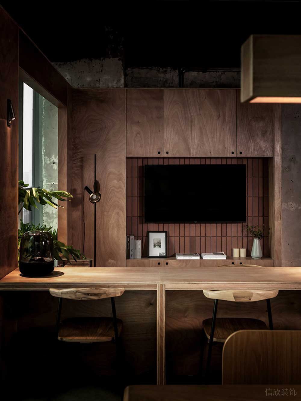 深圳國際影視文化城簡約風格辦公室裝修休閑區(qū)效果圖