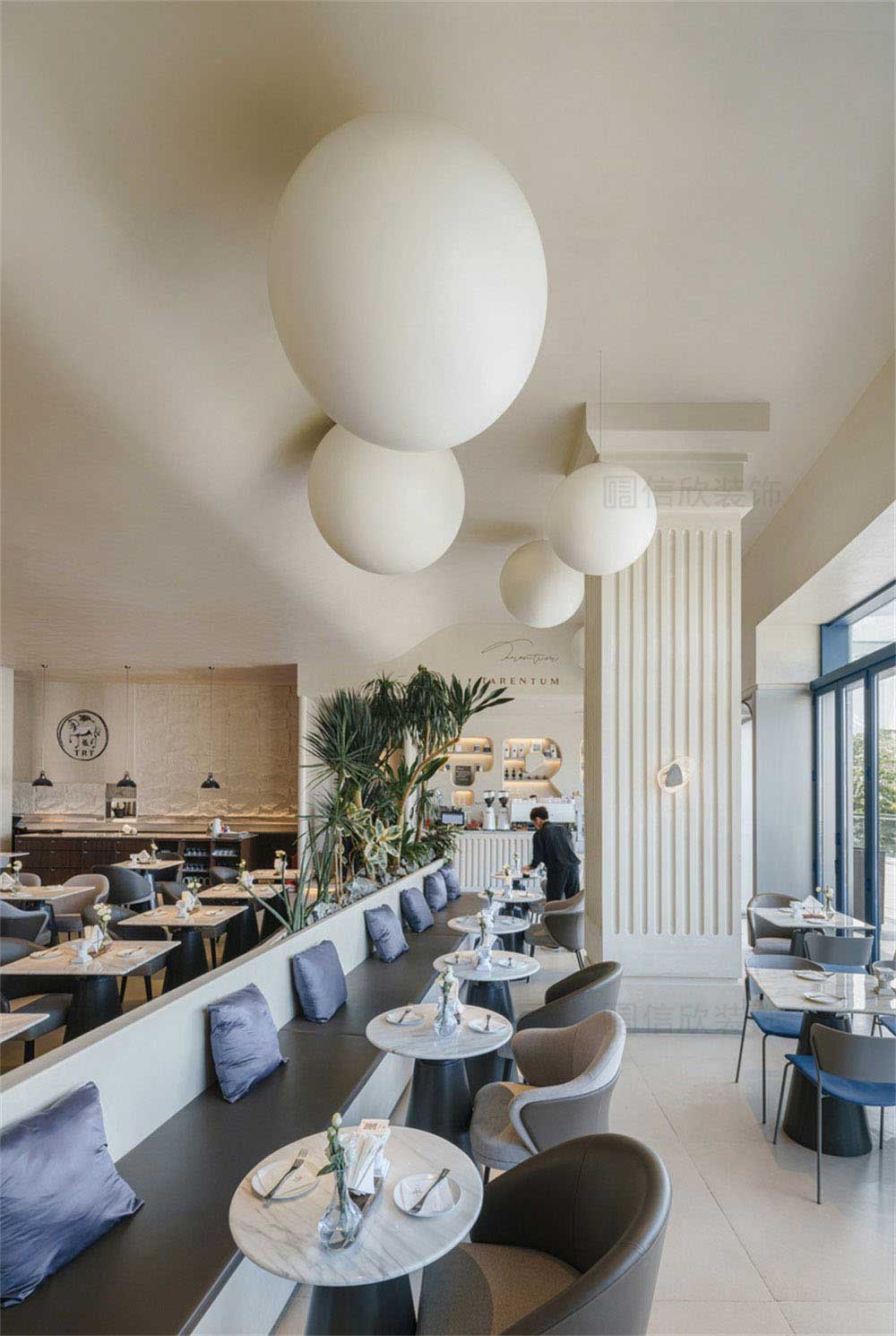 深圳寶安簡約風咖啡餐吧裝修設計家具組合 深圳寶安簡約風咖啡餐吧裝修設計家具組合