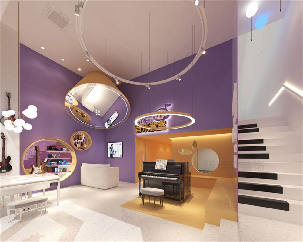 深圳市福田區(qū)音樂(lè)培訓(xùn)教室前廳